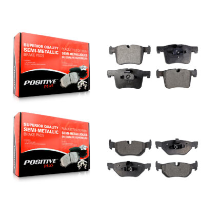 Front Rear Semi-Metallic Brake Pads Kit For BMW 328i xDrive 320i KPF-100222