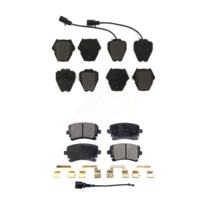 Front Rear Semi-Metallic Brake Pads Kit For Audi RS6 KPF-100417