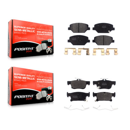 Front Rear Semi-Metallic Brake Pads Kit For Buick Envision KPF-100492