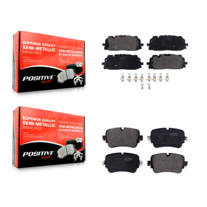 Front Rear Semi-Metallic Brake Pads Kit For Audi Q7 Q8 A8 Quattro KPF-100535