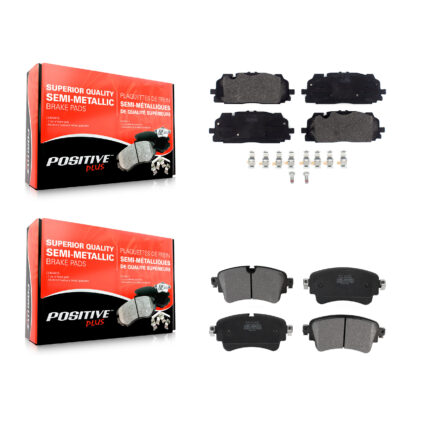 Front Rear Semi-Metallic Brake Pads Kit For Audi S5 Sportback S4 A6 Quattro A7 allroad KPF-100536