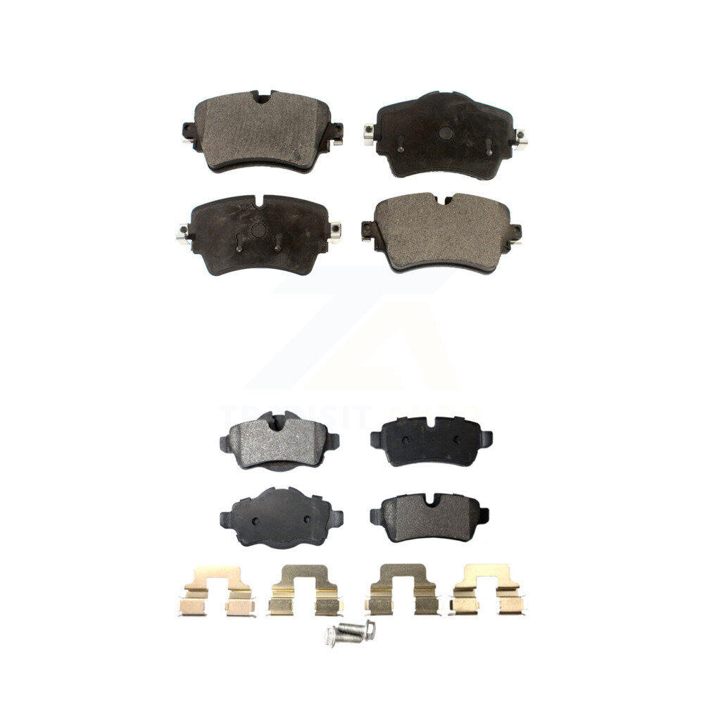 Front Rear Semi-Metallic Brake Pads Kit For 2015 Mini Cooper 1.6L KPF-100557