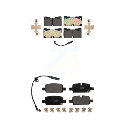 Front Rear Semi-Metallic Brake Pads Kit For GMC Chevrolet Silverado 1500 Sierra Yukon XL KPF-100608