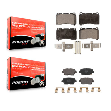 Front Rear Semi-Metallic Brake Pads Kit For Buick Regal Sportback KPF-100616
