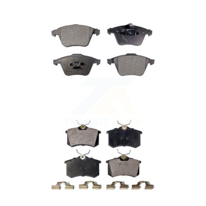 Front Rear Semi-Metallic Brake Pads Kit For Audi A6 Quattro KPF-100639