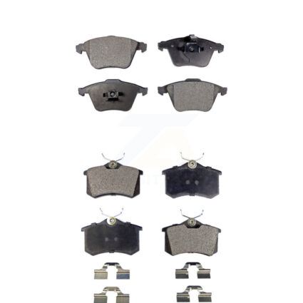 Front Rear Semi-Metallic Brake Pads Kit For Audi A6 Quattro KPF-100640