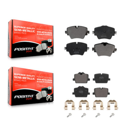 Front Rear Semi-Metallic Brake Pads Kit For BMW 330i xDrive 430i Z4 230i KPF-100664