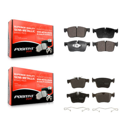 Front Rear Semi-Metallic Brake Pads Kit For Jaguar XE XF F-Pace KPF-100688