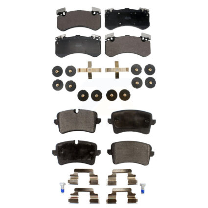 Front Rear Semi-Metallic Brake Pads Kit For Audi S6 S7 A8 Quattro S8 KPF-100693