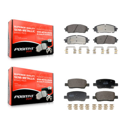 Front Rear Semi-Metallic Brake Pads Kit For 2022-2024 Kia Carnival KPF-100748