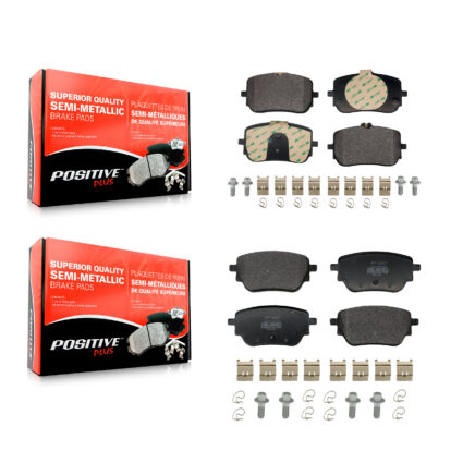 Front Rear Semi-Metallic Brake Pad Kit For Mercedes-Benz A220 CLA250 With Standard Brakes KPF-100756