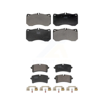 Front Rear Semi-Metallic Brake Pads Kit For Audi A7 Quattro A8 RS7 S6 S7 S8 KPF-100773