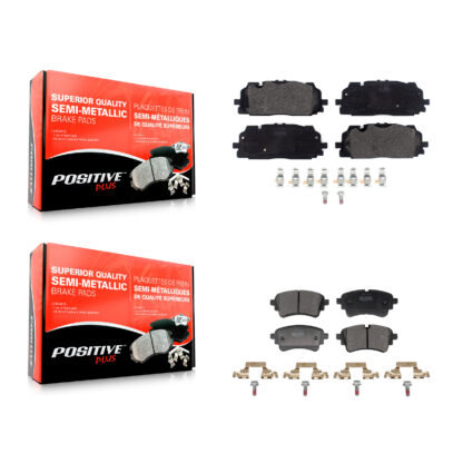 Front Rear Semi-Metallic Brake Pad Kit For Audi S5 SQ5 Sportback S4 A6 Quattro A7 allroad KPF-100790