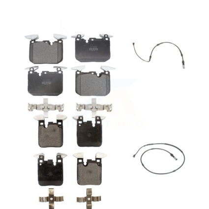 Front Rear Semi-Metallic Brake Pad Wear Sensor Kit For BMW 435i xDrive 440i Gran Coupe M2 KPW-100039