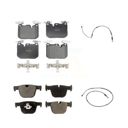 Front Rear Semi-Metallic Brake Pad Wear Sensor Kit For BMW 435i xDrive 440i Gran Coupe GT KPW-100041