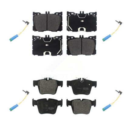 Front Rear Semi-Metallic Brake Pad Wear Sensor Kit For Mercedes-Benz GLC300 C43 AMG GLC43 KPW-100406
