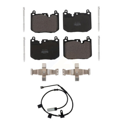 Front Semi-Metallic Disc Brake Pads And Wear Sensors Kit For Mini Cooper KPW-100575
