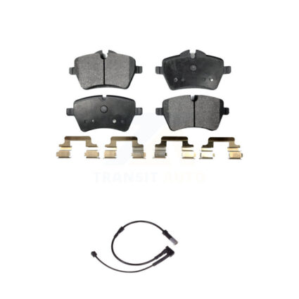 Front Semi-Metallic Disc Brake Pads And Wear Sensors Kit For Mini Cooper KPW-100577
