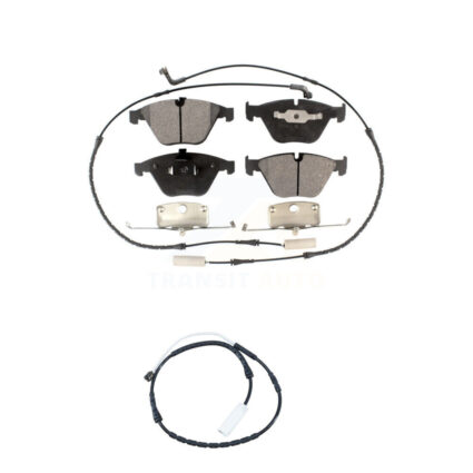 Front Semi-Metallic Disc Brake Pads And Extra Wear Sensor Kit For BMW 335i xDrive X1 328i KPW-100603