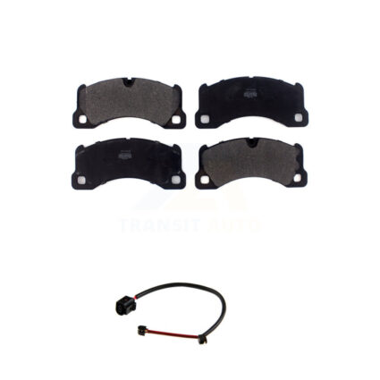 Front Semi-Metallic Disc Brake Pads And Wear Sensors Kit For Porsche Cayenne KPW-100608