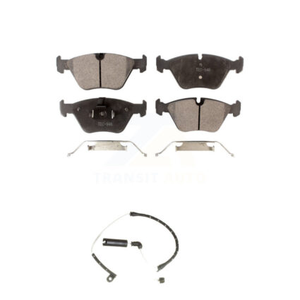Front Semi-Metallic Disc Brake Pads And Wear Sensors Kit For BMW Z4 KPW-100610