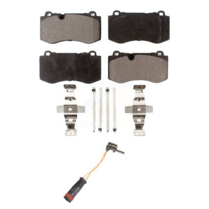 Front Semi-Metallic Disc Brake Pad And Wear Sensor Kit For Mercedes-Benz SL550 S350 CL550 KPW-100638