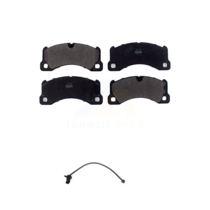 Front Semi-Metallic Disc Brake Pad Wear Sensor Kit For Porsche Macan except Ceramic Rotor KPW-100646