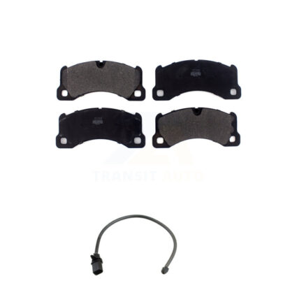 Front Semi-Metallic Disc Brake Pads And Wear Sensors Kit For Porsche Macan KPW-100647