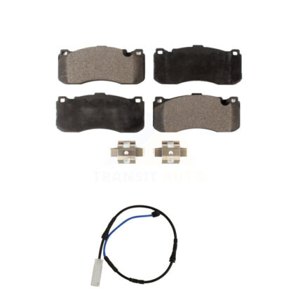 Front Semi-Metallic Disc Brake Pads And Wear Sensors Kit For BMW 135i 135is 3.0L KPW-100651