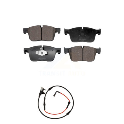 Front Semi-Metallic Disc Brake Pads And Wear Sensors Kit For Jaguar XE KPW-100663