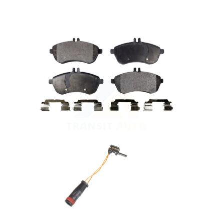 Front Semi-Metallic Brake Pad And Wear Sensor Kit For Mercedes-Benz C300 C250 C230 SLK250 KPW-100694