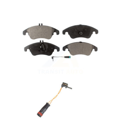 Front Semi-Metallic Brake Pad Extra Wear Sensor Kit For Mercedes-Benz C300 E350 C350 E550 KPW-100695