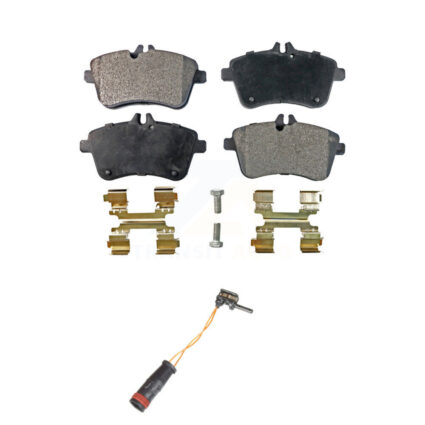 Front Semi-Metallic Disc Brake Pads Wear Sensor Kit For 2006-2011 Mercedes-Benz B200 2.0L KPW-100697
