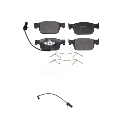 Front Semi-Metallic Disc Brake Pads And Extra Wear Sensors Kit For Audi A4 Quattro KPW-100704