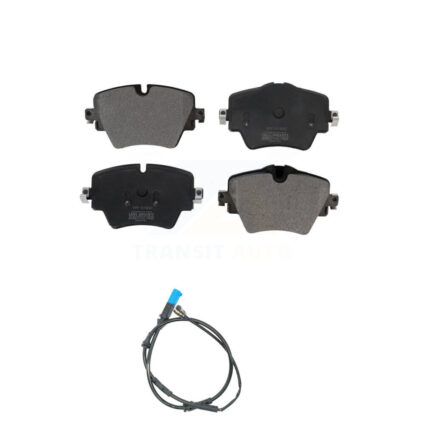 Front Semi-Metallic Disc Brake Pads And Wear Sensors Kit For BMW X3 X4 KPW-100709