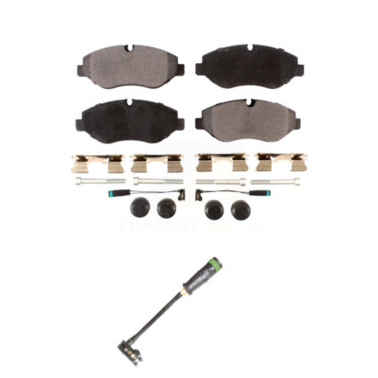 Front Semi-Metallic Brake Pad Extra Wear Sensor Kit For Mercedes-Benz Sprinter 2500 Dodge KPW-100732