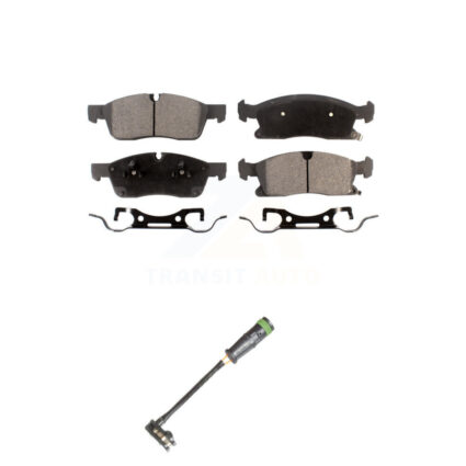 Front Semi-Metallic Brake Pad Wear Sensor Kit For Mercedes-Benz GLE400 GL350 GLS450 GL450 KPW-100734
