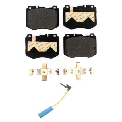Front Semi-Metallic Brake Pad And Wear Sensor Kit For Mercedes-Benz C300 GLC300 C400 E300 KPW-100739