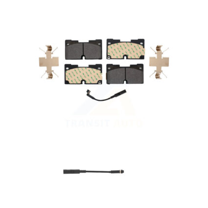 Front Semi-Metallic Brake Pad & Extra Wear Sensor Kit For GMC Chevrolet Silverado 1500 XL KPW-100744