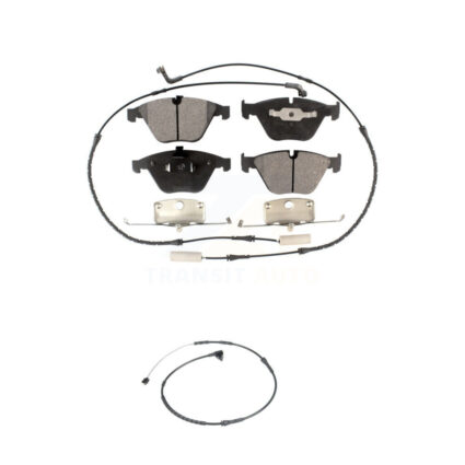 Front Semi-Metallic Disc Brake Pads And Extra Wear Sensors Kit For BMW Z4 KPW-100750
