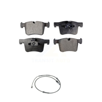 Front Semi-Metallic Disc Brake Pads And Wear Sensors Kit For BMW X3 X4 KPW-100754