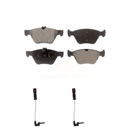 Front Semi-Metallic Brake Pad & Wear Sensor Kit For Mercedes-Benz E320 Chrysler Crossfire KPW-100766