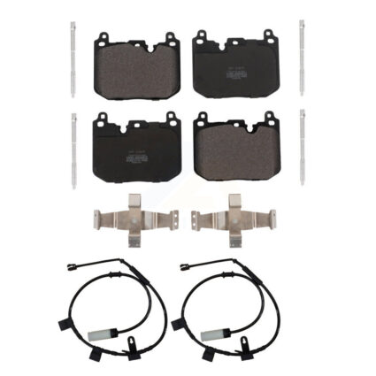 Front Semi-Metallic Disc Brake Pads And Wear Sensors Kit For Mini Cooper KPW-100772