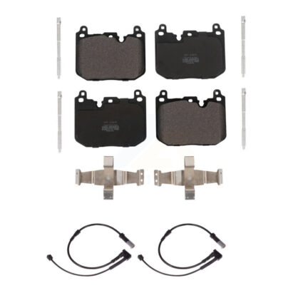 Front Semi-Metallic Disc Brake Pads And Wear Sensors Kit For Mini Cooper KPW-100773