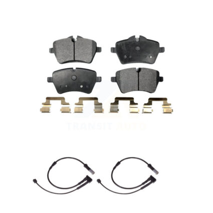 Front Semi-Metallic Disc Brake Pads And Wear Sensors Kit For Mini Cooper KPW-100774