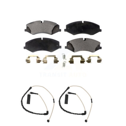 Front Semi-Metallic Disc Brake Pads And Wear Sensors Kit For Land Rover Range KPW-100777