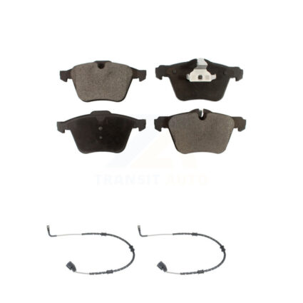 Front Semi-Metallic Disc Brake Pads And Wear Sensors Kit For Jaguar XF XJ KPW-100783