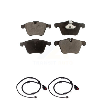 Front Semi-Metallic Disc Brake Pads And Wear Sensors Kit For Jaguar XJ KPW-100787