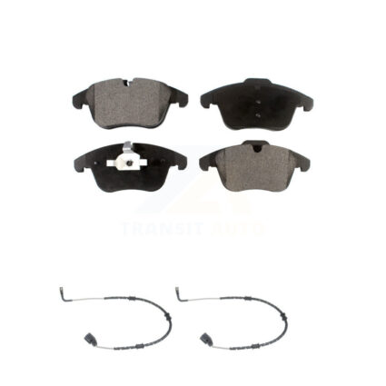 Front Semi-Metallic Disc Brake Pads And Wear Sensors Kit For Jaguar XF KPW-100788