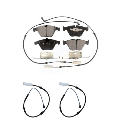 Front Semi-Metallic Disc Brake Pads And Extra Wear Sensors Kit For BMW X1 KPW-100799